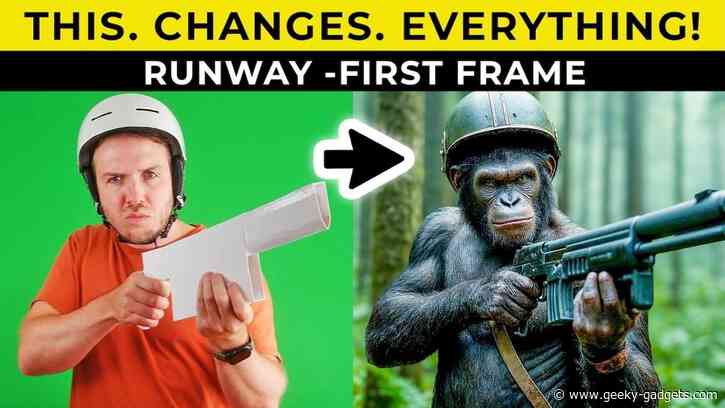 How to Use Runway AI First Frames Feature to Create Amazing AI Videos Quickly