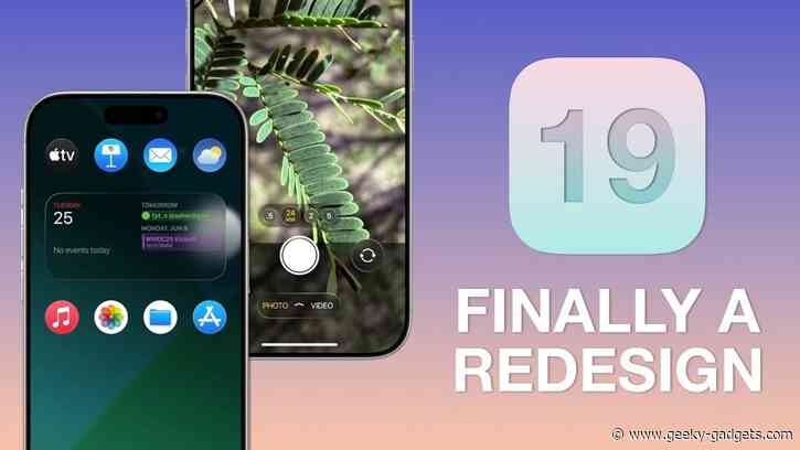 iOS 19 Design LEAK: HUGE Changes We MIGHT See!