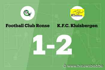 KFC Kluisbergen boekt zege op FC Ronse na goede eerste helft