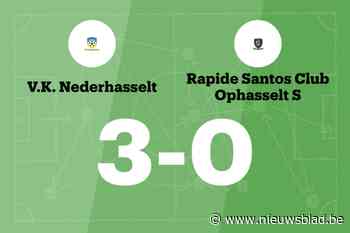 Vander Sleyen maakt twee goals voor VK Nederhasselt B in wedstrijd tegen Rapide Ophasselt