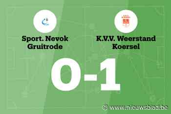 Asnong bezorgt Koersel zege tegen Gruitrode