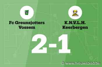 Eindelijk een overwinning voor Vossem