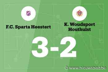 Zege voor Sparta Heestert in thuiswedstrijd tegen WS Houthulst