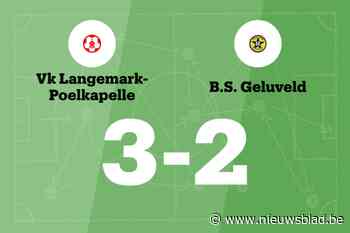 VK Langemark-Poelkapelle houdt BS Geluveld van overwinning