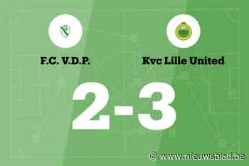 Lille United maakt einde aan slechte reeks door zege tegen F.C. V.D.P.