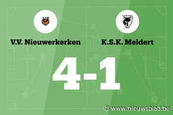 Overduidelijke zege voor Nieuwerkerken tegen Meldert