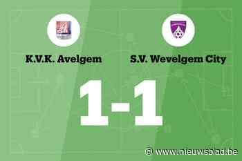 SV Wevelgem City B beëindigt reeks van vier nederlagen