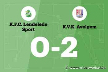 Sterke tweede helft genoeg voor VK Avelgem tegen FC Lendelede Sport