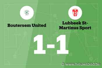 Wauters redt punt voor Boutersem United tegen SMS Lubbeek