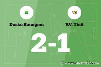 Dosko Kanegem wint de wedstrijd tegen VV Tielt en beslist in de eerste helft