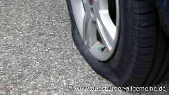 Pause mit Folgen: Autoreifen auf A7-Rastplatz zerstochen