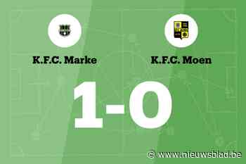 Tieberghien leidt FC Marke voorbij FC Moen
