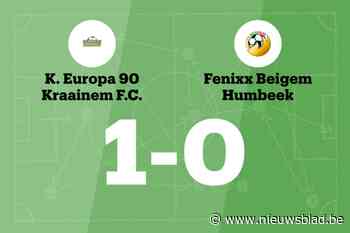 Leduc leidt K Eur.90 Kraainem voorbij Fenixx Beigem Humbeek