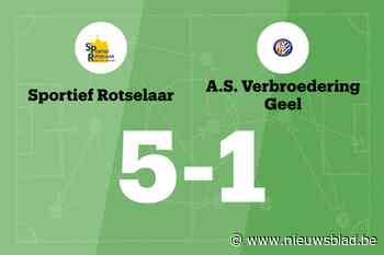 Rotselaar wint ook van ASV Geel