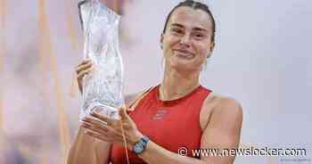 Aryna Sabalenka geeft Jessica Pegula het nakijken in finale Miami
