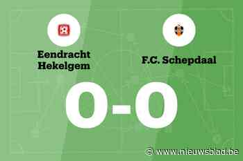 Duel tussen Hekelgem en Schepdaal blijft doelpuntloos