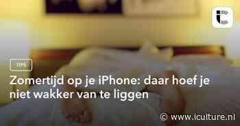 Zomertijd op je iPhone: daar hoef je niet wakker van te liggen