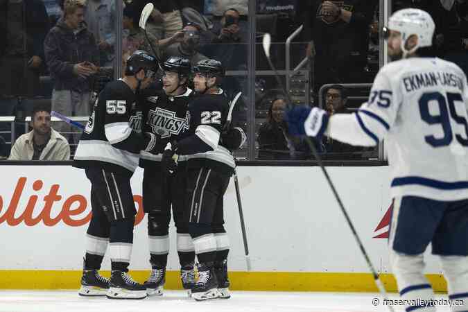 Tavares, Maple Leafs end Kings’ home point streak with 3-1 victory