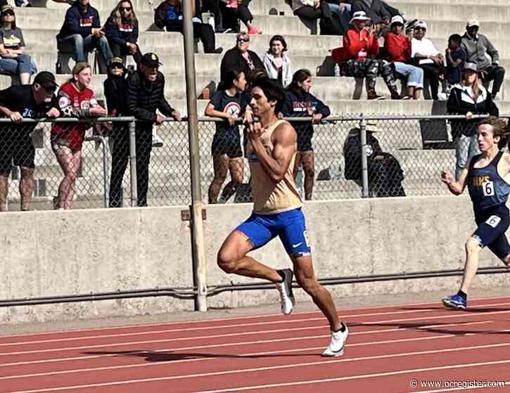 Santa Margarita’s Leo Francis wins three events at OC Championships
