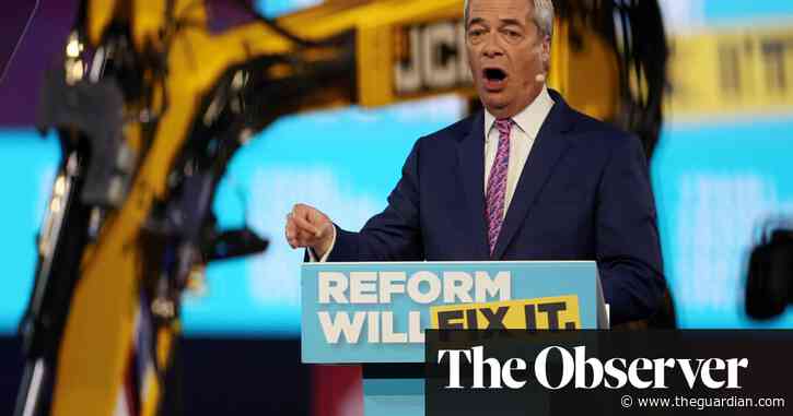 ‘I like Rupert Lowe’s plain speaking’: suspended MP haunts Nigel Farage’s big rally