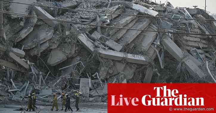 More than 140 reported killed in Myanmar earthquake, as Thailand works to free dozens trapped under Bangkok skyscraper – as it happened