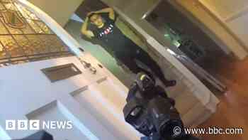 Watch moment student is arrested for beach murder