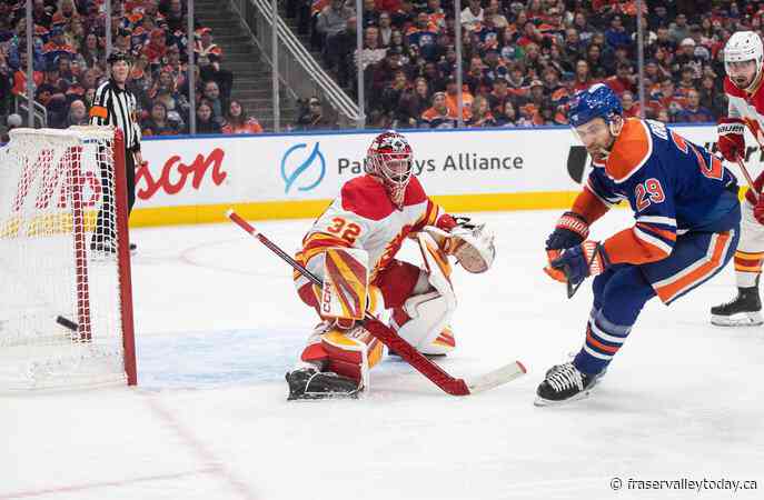Draisaitl scores in OT as Oilers trip Flames 3-2
