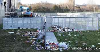 Newcastle Town Moor sees huge clean-up operation after Carabao Cup celebrations