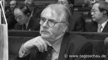 Ehemaliger DDR-Bürgerrechtler Gerd Poppe ist tot