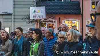 Während Ken-Jebsen-Auftritt: Bad Aiblinger setzen klares Zeichen mit Friedens-Kundgebung