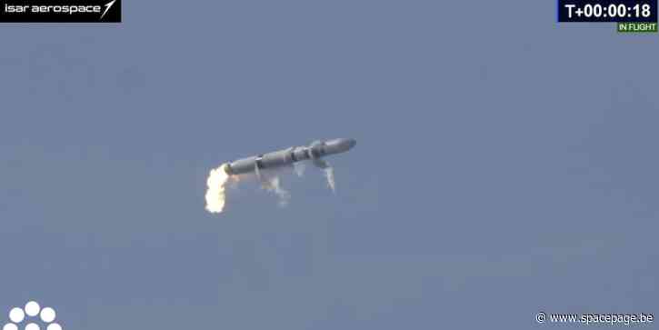 Eerste lancering van Europese Spectrum raket mislukt