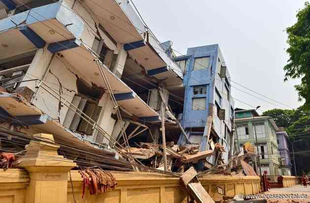 Myanmar: Johanniter unterstützen mit mobilen Kliniken und Bargeldprogramm / Osnabrückerin reist heute zur Verstärkung des Teams ins Erdbebengebiet