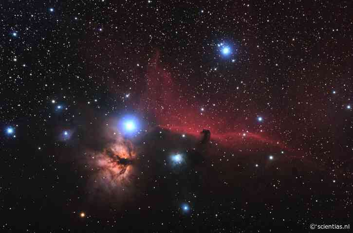 Vlamnevel in infrarood: JWST op jacht naar bruine dwergen