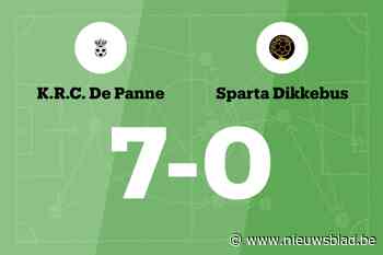 Sparta Dikkebus dieper in de problemen na verlies tegen RC De Panne