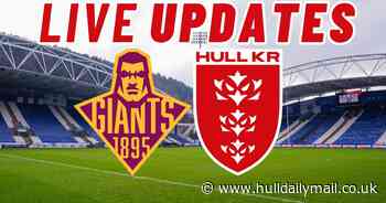 Huddersfield Giants v Hull KR live score updates: Team news and build-up