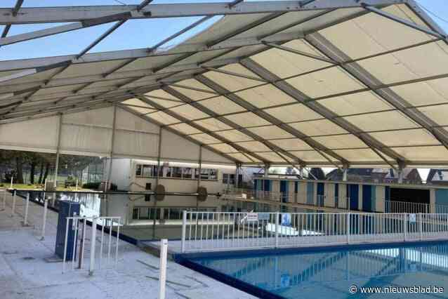 Gemeentelijk openluchtzwembad krijgt tijdelijke overkapping