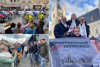 Florian (12) komt voor naamgenoot supporteren in Gent-Wevelgem: “Hij is de mascotte van onze fanclub”