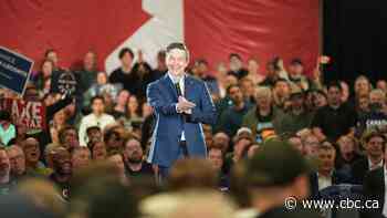 Poilievre's 1st campaign rally in the Prairies draws thousands in Winnipeg