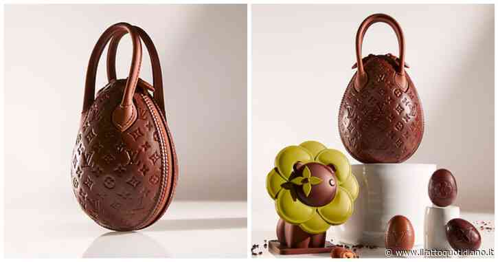Sembra una borsa di lusso ma in realtà è un uovo di cioccolato: la trovata di Louis Vuitton per Pasqua è virale sui social