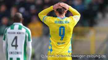 Eintracht Braunschweig tritt weiter auf der Stelle