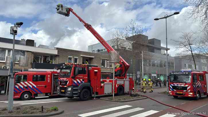 Brand in restaurant in centrum, panden ontruimd