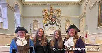 Sisters, 22 and 24, sworn in as latest Beverley Town Freewomen