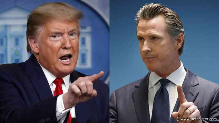 Trump and Newsom unite over coastal commission