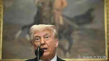 Ende des Kuschelkurses?: Trump äußert sich "stinksauer" über Putin