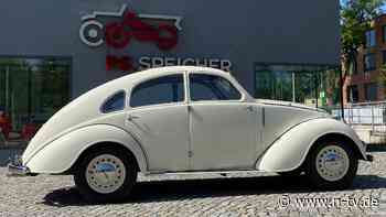 Stromlinie fürs Autobahntempo: Fahrt mit Adler 2,5 Liter ist eine abenteuerliche Zeitreise