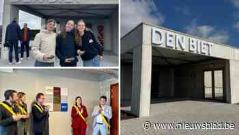 Nieuwe fuifzaal ‘Den Biet’ klaar voor gebruik: “Kijken er naar uit om hier te komen feesten”