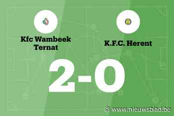 Sterke tweede helft genoeg voor KFC Wambeek Ternat tegen KFC Herent