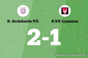 Godsheide verslaat Lummen en blijft winnen