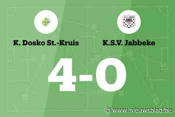 Dosko Sint-Kruis te sterk voor SV Jabbeke