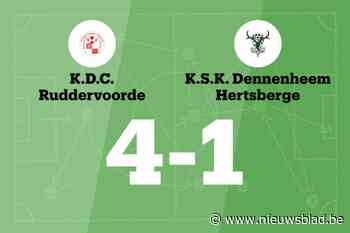 Overduidelijke zege voor Daring Ruddervoorde B tegen SKD Hertsberge